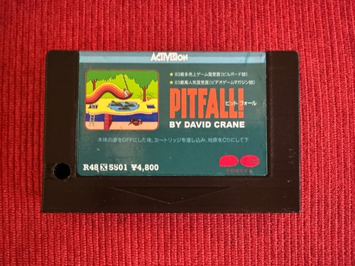 Msx pitfall gioco - msx, 1