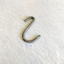 1920s Vintage Ferro Parete Gancio Appendiabiti Ricco Colore da Collezione I232