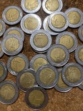 500 lire bimetalliche anni