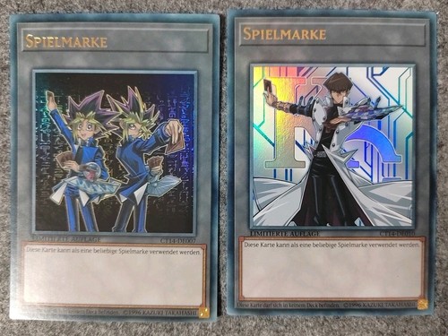 Yugi kaiba spielmarke - &,