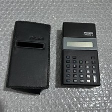 OLIVETTI CALCOLATRICE LOGOS 9 CON CUSTODIA