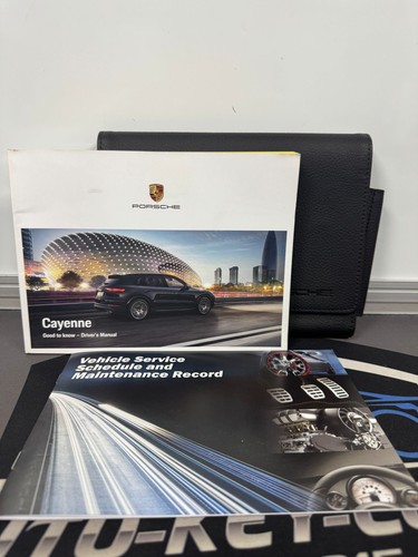 Porsche cayenne owner pack - pack, /