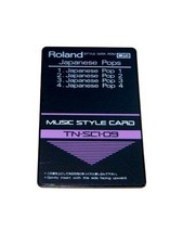 Roland Tn-Sc1-09 Japanese Pop Card Music Styles Per Modelli Serie E - Kr