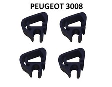 4x clip porta tubo braccio tergicristallo tergicristalli anteriore Peugeot 3008