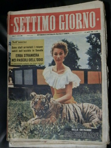 Rivista settimo giorno - settimo, v
