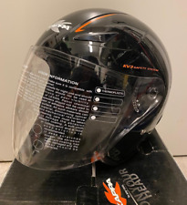 Kappa Moto - Casco Demi-Jet Nero - Tg. XS