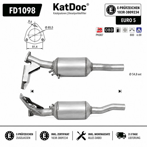 Filtro antiparticolato dpf - antiparticolato,