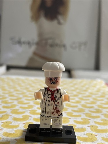 Chef zombie lego minifig - chef,