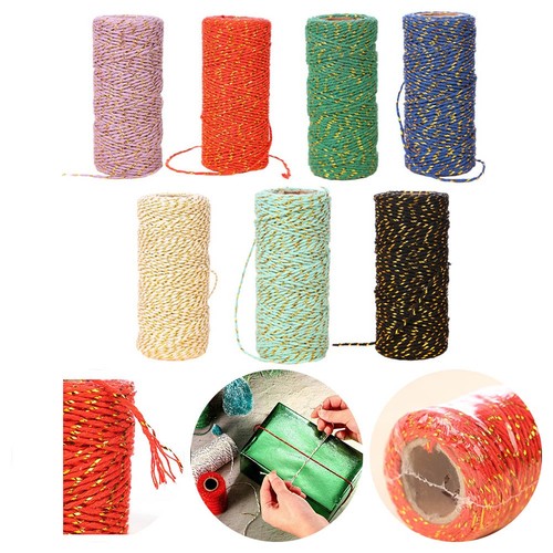 Corda cotone seta oro - corda, di