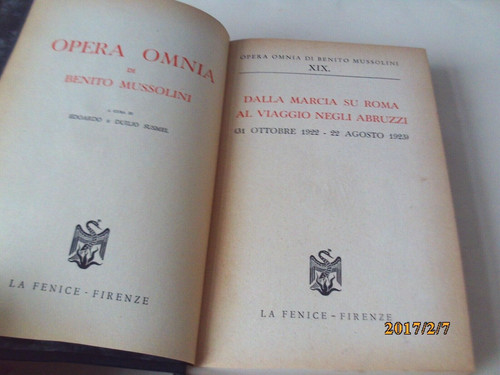 Opera omnia benito - omnia,