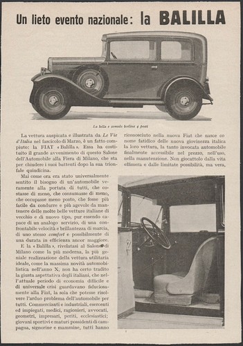 Fiat auto epoca - , d'epoca