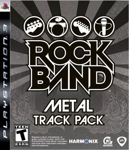 Rock band metal track - rock,