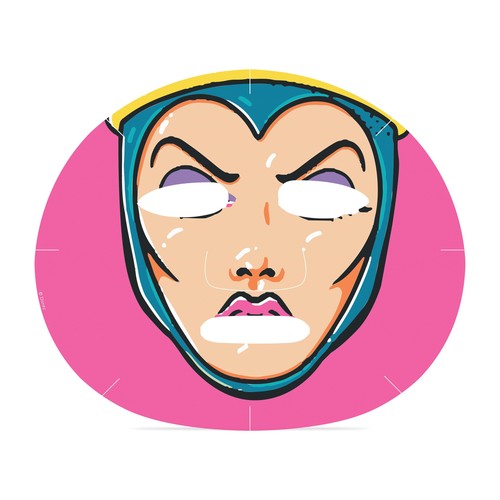 Disney maschera viso strega - maschera,