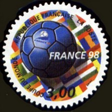 Francia Yvert Num 3140 Coppa Mondo 98 1998