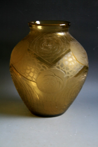 Antico vaso vetro art - in,