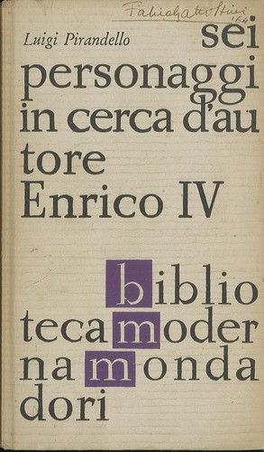 Sei personaggi cerca - sei, in