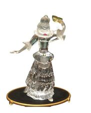 Figura Da Collezione Maschera Veneziana Colombina Swarovski Crystal