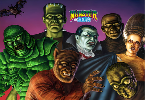 Williams monster bash - williams, flipper