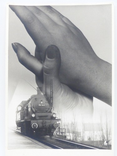 Fotomontaggio locomotiva - , a