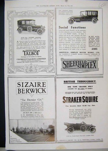 Vecchia stampa antica 1914