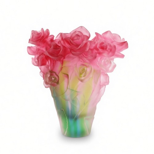 Vaso forma rosa romantico - di,