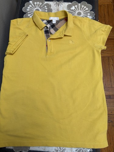Polo burberry ragazzo - ragazzo, giallo