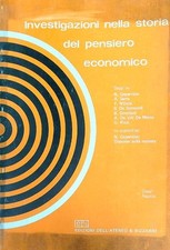 INVESTIGAZIONI NELLA STORIA DEL PENSIERO ECONOMICO NUCCIO OSCAR