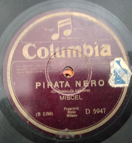 Giri miscel pirata nero - giri-10"miscel,