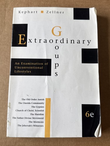 Extraordinary groups - extraordinary,