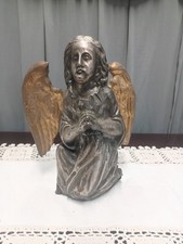 Angelo In Ottone Argentato Fine 800 Inizi 900