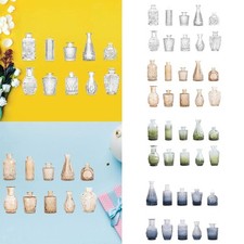 10 pezzi di vasi in vetro per composizioni floreali, contenitori decorativi per