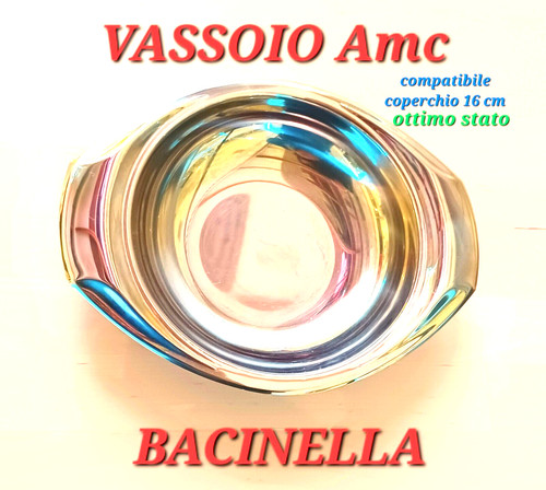 Vassoio bacinella rotondo amc - bacinella,
