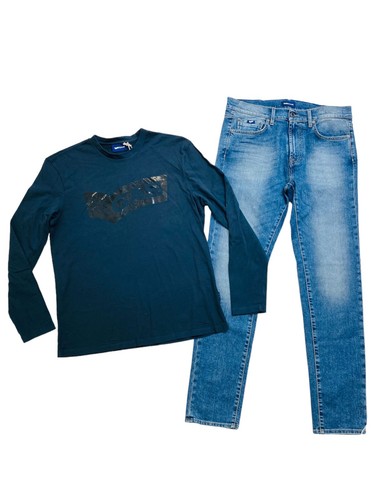 Gas jeans uomo set - set, l/s
