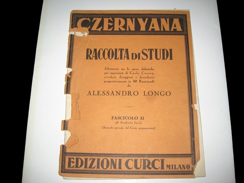 Czernyana raccolta studi - czernyana, di