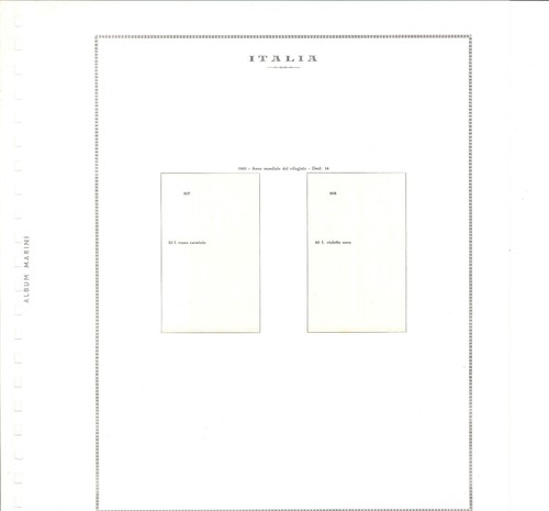 Italia 1960 1980 fogli - -, 1960/1980