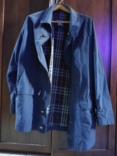 parka blu Burberry's super