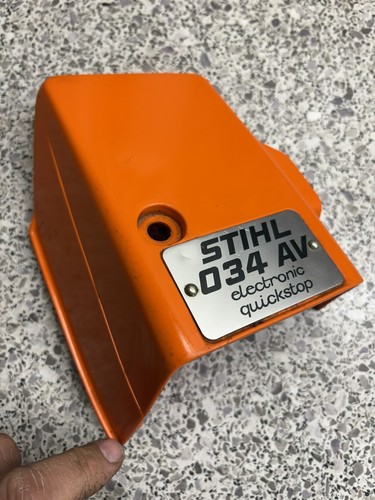 Like new genuine stihl 034av - new,