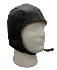 Cuffia casco pelle anni 50 - casco,