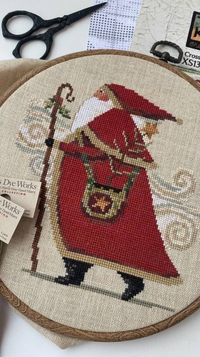 Cross stitch pattern santa - pattern,
