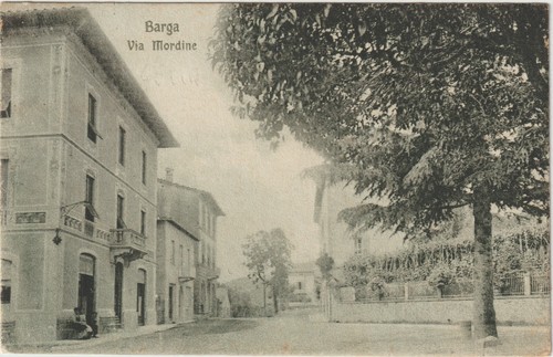 Barga via mordine - via, (lucca)