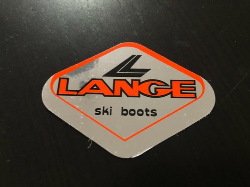 Lange ski boots adesivo epoca - lange-ski,