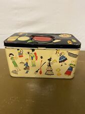 Scatola latta Lievito Antonio Bertolini RARA  rarissima Donne In Cucina 