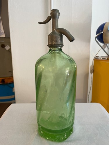 Bottiglia sifone seltz vintage - bottiglia,
