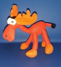 ROCKY AND BULLWINKLE Plush 15 CM Figure Doll Toy Pupazzo Mordillo & Peluche 1996