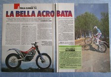 MOTOSPRINT994-PROVA / TEST-1994- APRILIA CLIMBER '94- PROVA TRIAL - 2 fogli