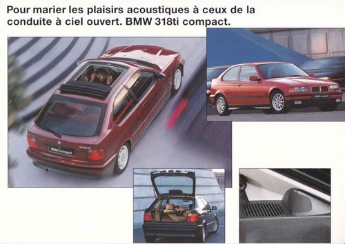Catalogue brochure bmw 318 - catalogue,