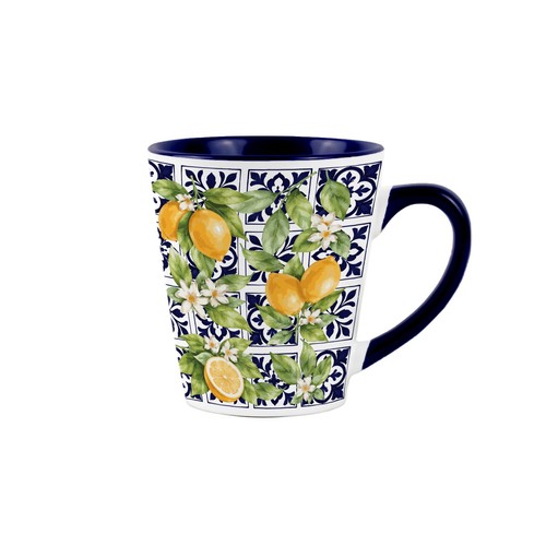 Tazza latte blu - tazza,