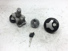 IGNITION BLOCK PETROL CAP AND