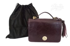 Borsa pelle elegante donna tracolla regolabile lavorazione artigianale italiana