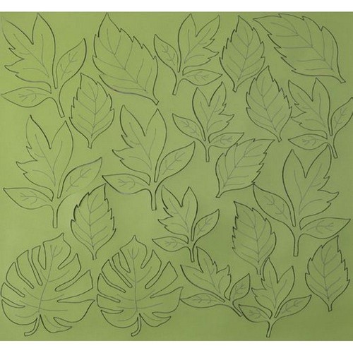 Eco pelle nappa foglie - eco,